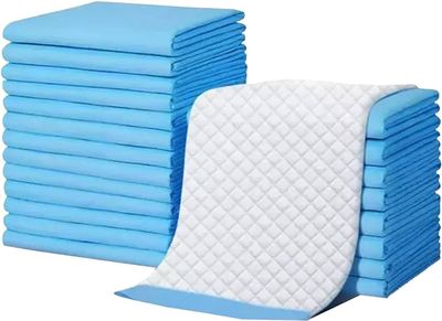 LISAMED Unisex Disposable Underpads 90x60cm | Incontinence & Bed Protection pad (Pack of 100)