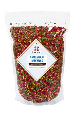 FOODADO Premium Homemade Bambaiya Mukhwas Mouth Freshener (100Gm)