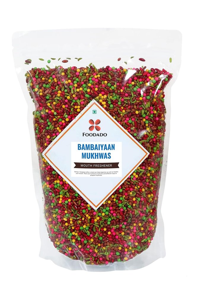 FOODADO Premium Homemade Bambaiya Mukhwas Mouth Freshener (100Gm)