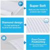 Kindfit Premium Underpads, Large (90x60cm) I 10 hrs Absorption Protection I 50 Units I Waterproof I Protects Surfaces from Incontinence I Super Soft Polymer | Pack of 5 view 4