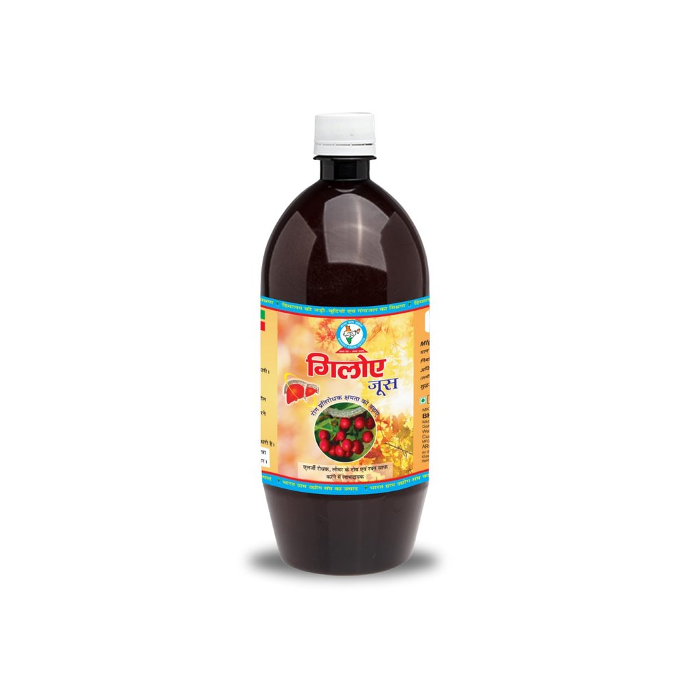 Bharat Gram Udyog Giloy Juice - Immune Booster & Detox Tonic, 1 L