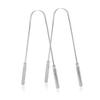 Midazzle Tongue Cleaner for Men and Women, Adults Pure Stainless Steel Tongue Cleaner for fresh breath improved Taste Sense & Bacteria Removal view 4