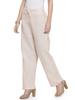 Aarsha Women's Cream Solid Cotton Pants (XS to 7XL) view 2