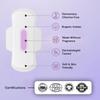 Flawsome Ultra Soft Sanitary Pads| Plant Based, Biodegradable | 10 Pads  XXL (350mm, Light-Medium Flow) | Rash-Free, Leak-Proof & Breathable | 100% Toxin-Free | Extra Absorbent with Disposal Pouch view 2