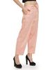 Aarsha Women's Peach Solid Cotton Pants (XS to 7XL) view 2