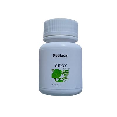 Peakick Giloy Capsules for Immune Support and Detoxification 30 count