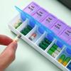 COZY nose - Weekly Pill Organizer | 2 Times a Day AM/PM Medicine Box | Color-Coded Pill Case with Easy-Open, See-Through Lids | BPA-Free, Travel Friendly, Twice-a-Day Pill Box for 7 Days Vitamins & Tablets (7 Days - AM/PM) view 3
