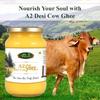 A2 Desi Cow Ghee 500ML | Glass Jar | Bilona Method | Curd-Churned |Pure, Natural & Healthy | Lab Tested A2 ghee view 4
