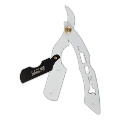 Hair Line Professional Barber Shaving Cut Straight Edge Razor Beard Salon Smooth Safety Shave Cutting Folding Ustra for Men