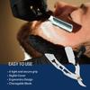 Hair Line Professional Barber Shaving Cut Straight Edge Razor Beard Salon Smooth Safety Shave Cutting Folding Ustra for Men view 2