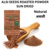 Natural Organic Herbal Alsi-Flex Seeds Roasted Powder-150g-Natural --Ayurvedic-Nutrient-Rich Superfood for Health & Wellness view 2