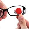 Shivansha Enterprise Microfiber Portable Eyeglass Spectacles Sunglass Lens Cleaner Brush Clip Specs Cleaning Tool With Key Hole Microfiber Cloth Handle Reading Glasses with Keyring.(Pack of 3) view 2