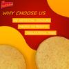 Wel Baked Whole Wheat Khakhra - Pack of 7, 200Gms | Jolly Jeera | Dry Chapati | Khakra Fresh Gujarati Namkeen Snacks | Ready To Eat - Roasted - Khakhra Snacks| Vacuum Packed view 4