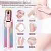 DESHCO Portable eyebrow trimmer for women, epilator for women, facial hair remover for women,Face, Lips, Nose Hair Removal Electric Trimmer with Light(D2) view 3
