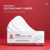 Avni - Disposable Cotton Panty Liner | 20 count (Pack of 4) | 24 Hours Protection | Extra Long Coverage | Ultra Thin Layer | Anti - Slip Curved Design | MultiPurpose Use view 2
