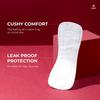 Avni - Disposable Cotton Panty Liner | 20 count (Pack of 4) | 24 Hours Protection | Extra Long Coverage | Ultra Thin Layer | Anti - Slip Curved Design | MultiPurpose Use view 3