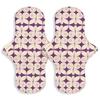 Eco Femme Day Pad Plus (Pack of 2) | Reusable Sanitary Cloth Pad | GOTS Certified Organic Cotton | with leak proof | Medium Flow | lasts upto 75-100 washes (Natural Range) view 1
