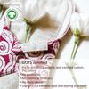 Eco Femme Day Pad Plus (Pack of 2) | Reusable Sanitary Cloth Pad | GOTS Certified Organic Cotton | with leak proof | Medium Flow | lasts upto 75-100 washes (Natural Range) view 4