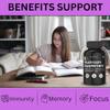 Mushroom Complex Capsules with 6 type of Powerfull Mushroom for Immunity, Energy, Brain function and Cell health, 60 Capsules Pack Of view 4