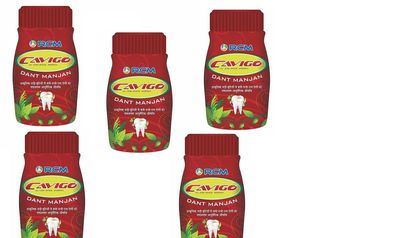 Arohi Genrel Store RCM Cavigo Dant Manjan(75 g) Pack Of 5
