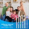 Oralphi Replacement Tips for Waterpik, Water Flosser Replacement Heads Parts for Waterpik Oral Irrigator (6 Tips Different & Storage Case Bundle) view 2