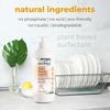 Econice Low Foaming Natural Dishwash Liquid - (500ml x 4) | Plant-Based, Biodegradable & Non-Toxic | Baby Safe, Skin Safe & Pet Safe | Tough on Grease & Stains | Eco-Friendly, Gentle on Hands & Dishes view 4