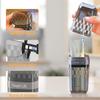 EOREA Portable Travel Toothbrush and Toothpaste Container - Ideal for Travel, Business Trips, Camping (Clear) view 4