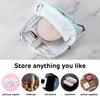 Abeillo Sanitary Napkin Storage Bags 3Pcs Menstrual Cup Pouches Nursing Pad Holder Tampon Bags Portable Period Bag Feminine Pouch for Girls view 3