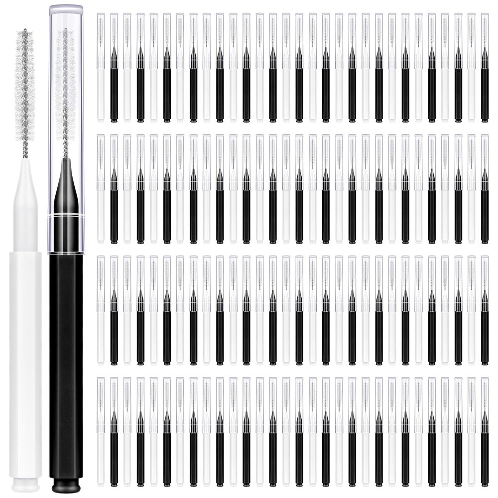MAPVOLUT 120 PCS Black and White Interdental Brush