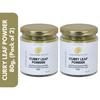 Homegrown Platter Dried Curry Leaves Powder, 80g - Pack of 2 | Powder Hair Growth, Ground from Best Kadipatta Leaves, Karuveppilai for Curries & Sea Food from Tamil Nadu | 100% Natural and Gluten-Free view 2