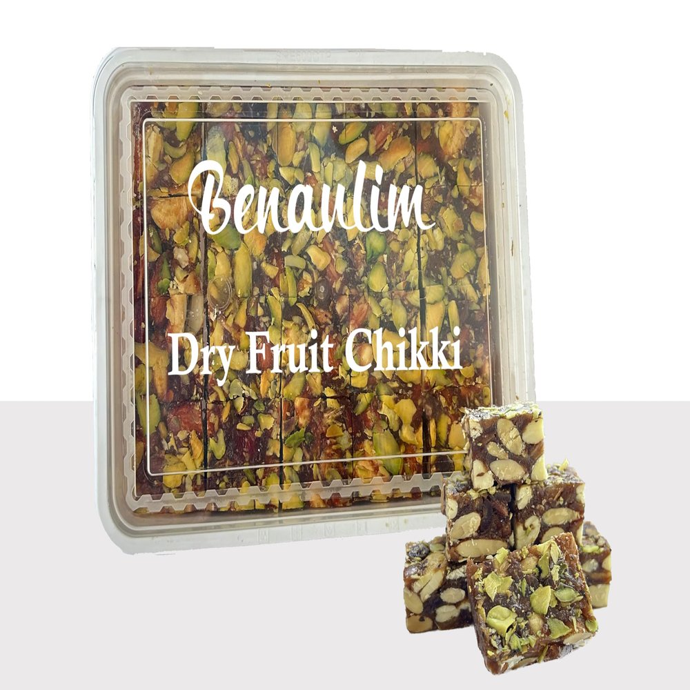 Benanlim Dates Bite/Dates Barfi made with Dry Fruits,Honey and Ghee/Dry Fruits Chikki/Healthy & Delicious Indian Sweet with natural Sweetness of Dates/No Added Sugar, 500 Grams