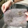 Hidak Kitchen Scrub Cloth Wear Kitchen Cleaning Wipes Dishes Roll Resistant Cleaning Towel Oil Free Abrasion Resistant Rag Kitchen Cleaning Resitant Wire Towel Ball Cleaning Scrubber Brush roll view 3