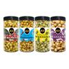 Agr Foods Flavoured Roasted Makhana I 360 gram I Healthy Party, Namkeen Snacks, Puffed Snacks Pudina Crunch, Peri Peri, Spanish Tomato, Cream & Onion (Pack of 4, 90 g each) view 1