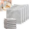 ALI SHIPPING Premium Multipurpose Reusable Wire Dishwashing Rags Equipped with Non-Scratch Stainless Steel Scrubber and Super Absorbent Dish Wash Cloth for Effective Wet and Dry Cleaning view 1