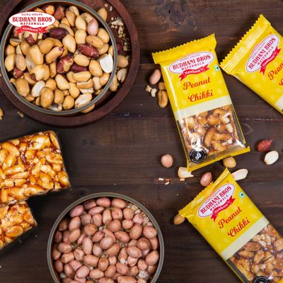 Budhani Chikki Peanut 35g Pack Of 5