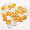 DISHIVA 50 Pcs White & 50 Pcs Yellow Anti-Static ESD Latex Finger Cots, Reusable Rubber Fingertips Protective Finger Gloves view 1