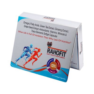 RAHOFIT is meticulously formulated to provide you with essential 9 Vitamins, 14 Minerals, Omega-3, Grape Seed, Ginseng and 8 phytonutrients. (45 Days Pack)