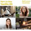 Radha Organic Vanilla Essential Oil for Diffuser & Skin - 100% Natural Vanilla Oleoresin Essential Oil - Fragrant and Long Lasting Vanilla Oil Perfume - Natural Sweetness for Skin, Hair & Home, 100 mL view 3