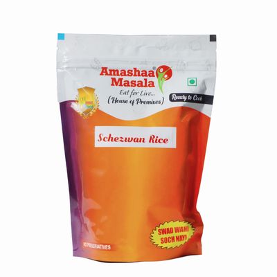 Amashaa Masala Eat for Live... -Schezwan Fried Rice Premix-500Gm|Best Premix|Ready To Cook Fried Rice|Ready To Cook|Fried Rice|Homemade|Schezwan Fried Rice|Schezwan