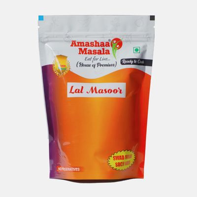 Amashaa Masala Eat for Live... -Lal Masoor Dal Premix-500Gm|Best Premix|Ready Lal Masoor Dal|Ready To Cook|Lal Masoor Dal
