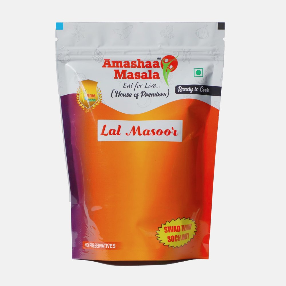 Amashaa Masala Eat for Live... -Lal Masoor Dal Premix-500Gm|Best Premix|Ready Lal Masoor Dal|Ready To Cook|Lal Masoor Dal