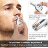 Enfogo Nose Hair Trimmer for Men Hand Held Ear Hair Trimmer, Stainless Steel Manual Nose Hair Tweezers Remover for Women, Easy Cleansing and Easy to Carry_M72 view 4