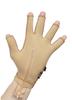 Medical Compression Hand Glove upto Wrist with open Fingers || MODERATE COMPRESSION || COTTON || UNISEX || BURN Recovery Support || Control Swelling || (Left Hand XXL, Beige) view 1