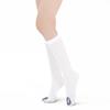 Medical Compression Anti Emblolism Stockings || Below Knee || DVT Prophylaxis || UNISEX || 18-21 mmhg || Improved Blood Circulation || Swollen, Tired & aching Legs solution || (Large, White) view 1