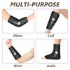 AiricePac Elbow Ice Pack for Tendonitis and Ice Pack Wrap Sleeve for Tennis Elbow & Golfers Arm Ice Pack for Injuries Reusable Calf Cold Compression for Pain Relief view 4