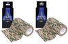 A-TAPE Breathable Self Adhesive Cohesive Bandage for Humans & Pets (Dogs, Cats, Birds)  (10 cm X 4.5 mtr, Pack of 2) (Grass Camo) view 1