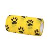 A-TAPE Breathable Self Adhesive Cohesive Bandage for Humans & Pets (Dogs, Cats, Birds)  (10 cm X 4.5 mtr, Pack of 2) (Yellow/brown Paw) view 3