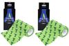 A-TAPE Breathable Self Adhesive Cohesive Bandage for Humans & Pets (Dogs, Cats, Birds)  (10 cm X 4.5 mtr, Pack of 2) (Dinosaur) view 1