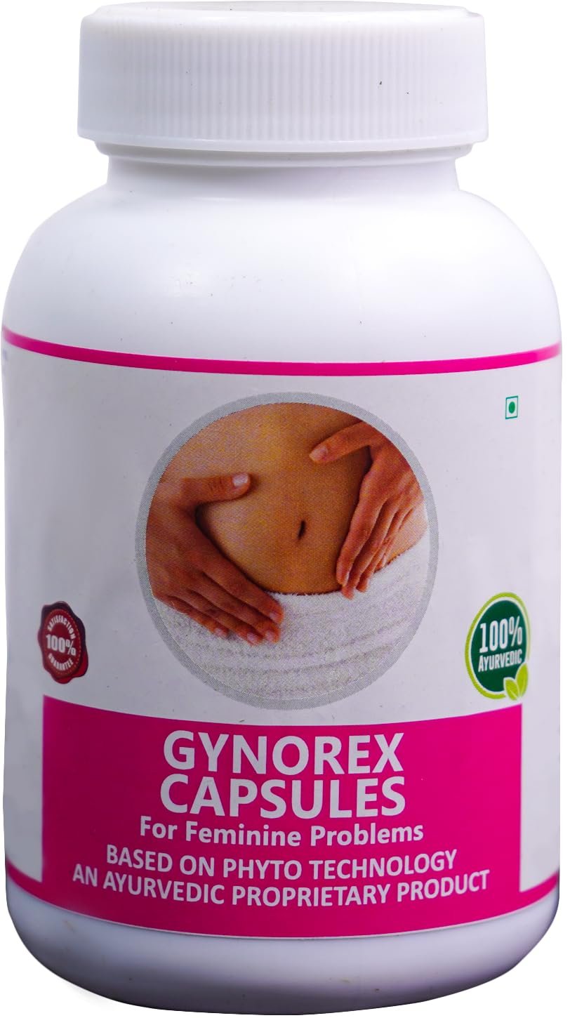 HerbBazzar Gynorex Capsules - For Feminine Problems | Pack of 1