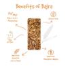Eat Anytime Mindful Superfood Bajra Bars | Healthy Energy Protien Bar | Granola Bars for Breakfast | Rich in High Fiber | Crunchy Bars | Bajra Bar/Granola Bar - 600gm (24cs of 25g) view 3